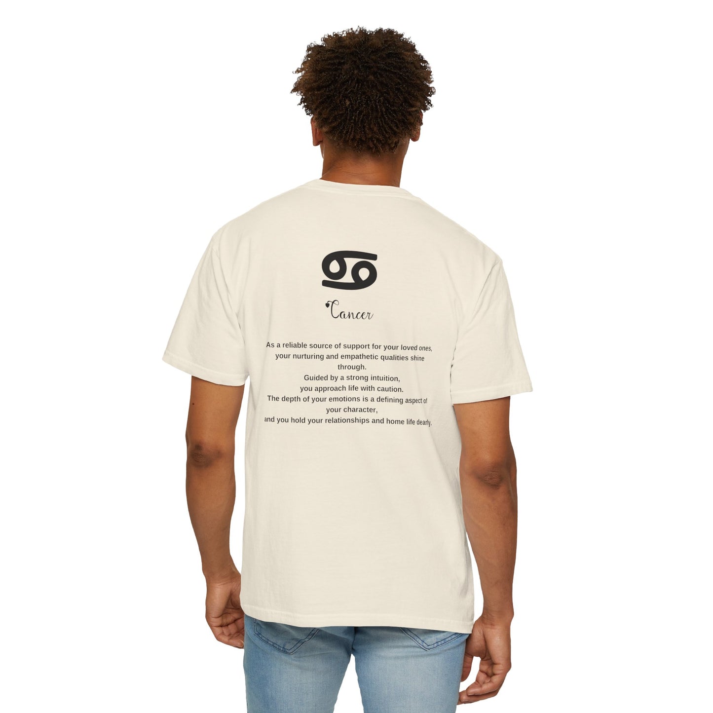 Cancer Zodiac Sign Comfort Colors T-Shirt