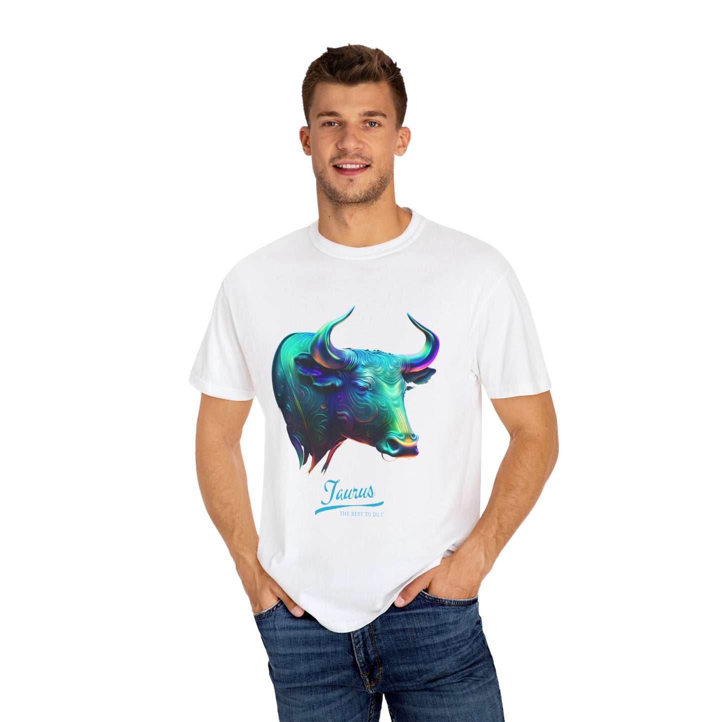 Fantasy Taurus Zodiac Sign Comfort Colors T-Shirt 2.0