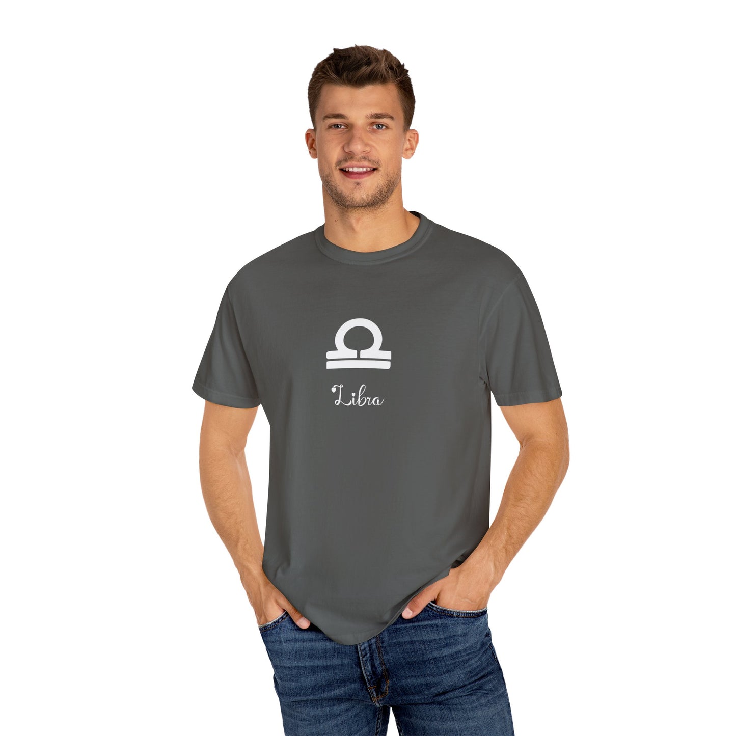 Libra Zodiac Sign Comfort Colors T-Shirt