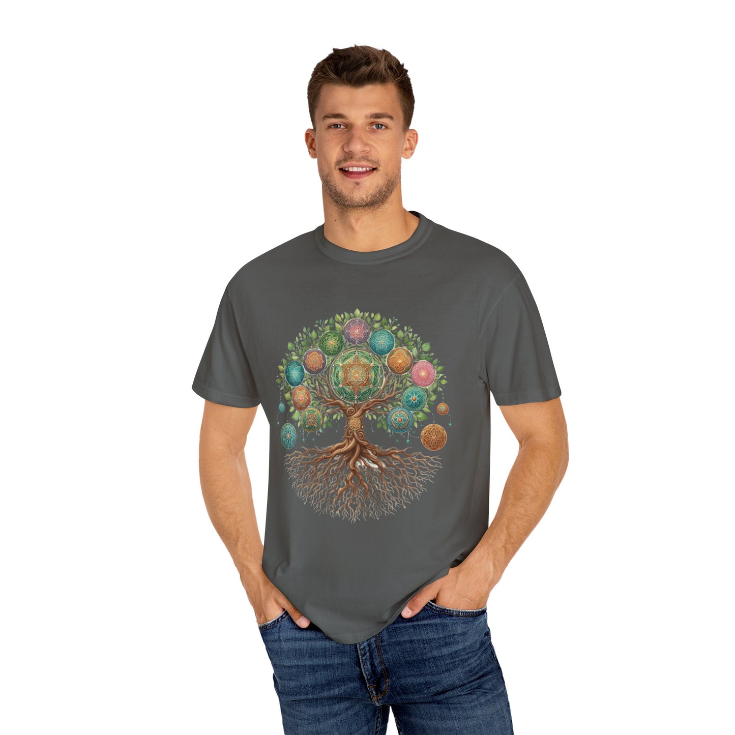 Sacred Geometry Comfort Color T-Shirt