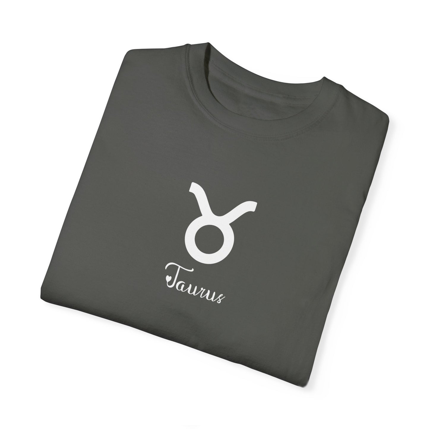 Taurus Zodiac Sign Comfort Color T-Shirt