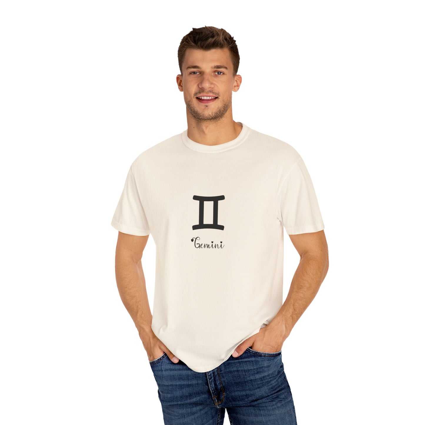 Gemini Zodiac Sign Comfort Colors T-Shirt