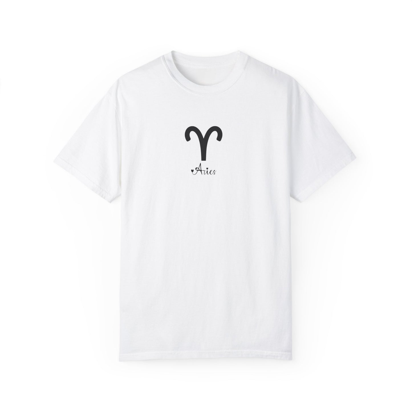 Aries Zodiac Sign Comfort Colors T-Shirt