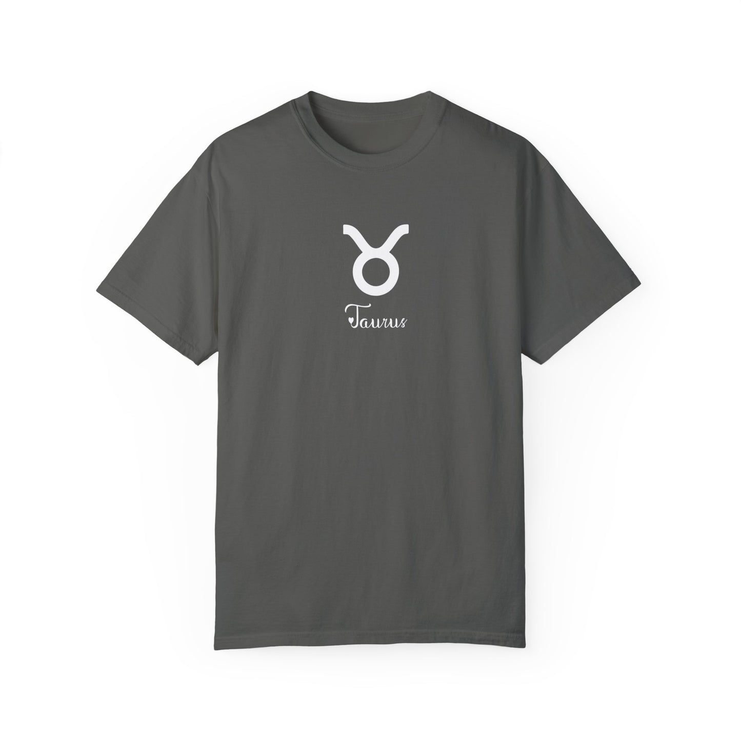 Taurus Zodiac Sign Comfort Color T-Shirt