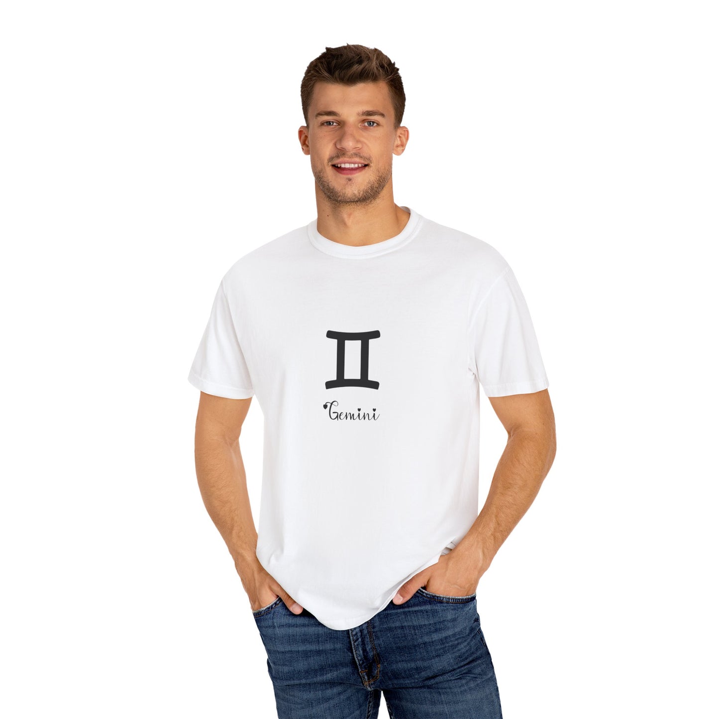 Gemini Zodiac Sign Comfort Colors T-Shirt