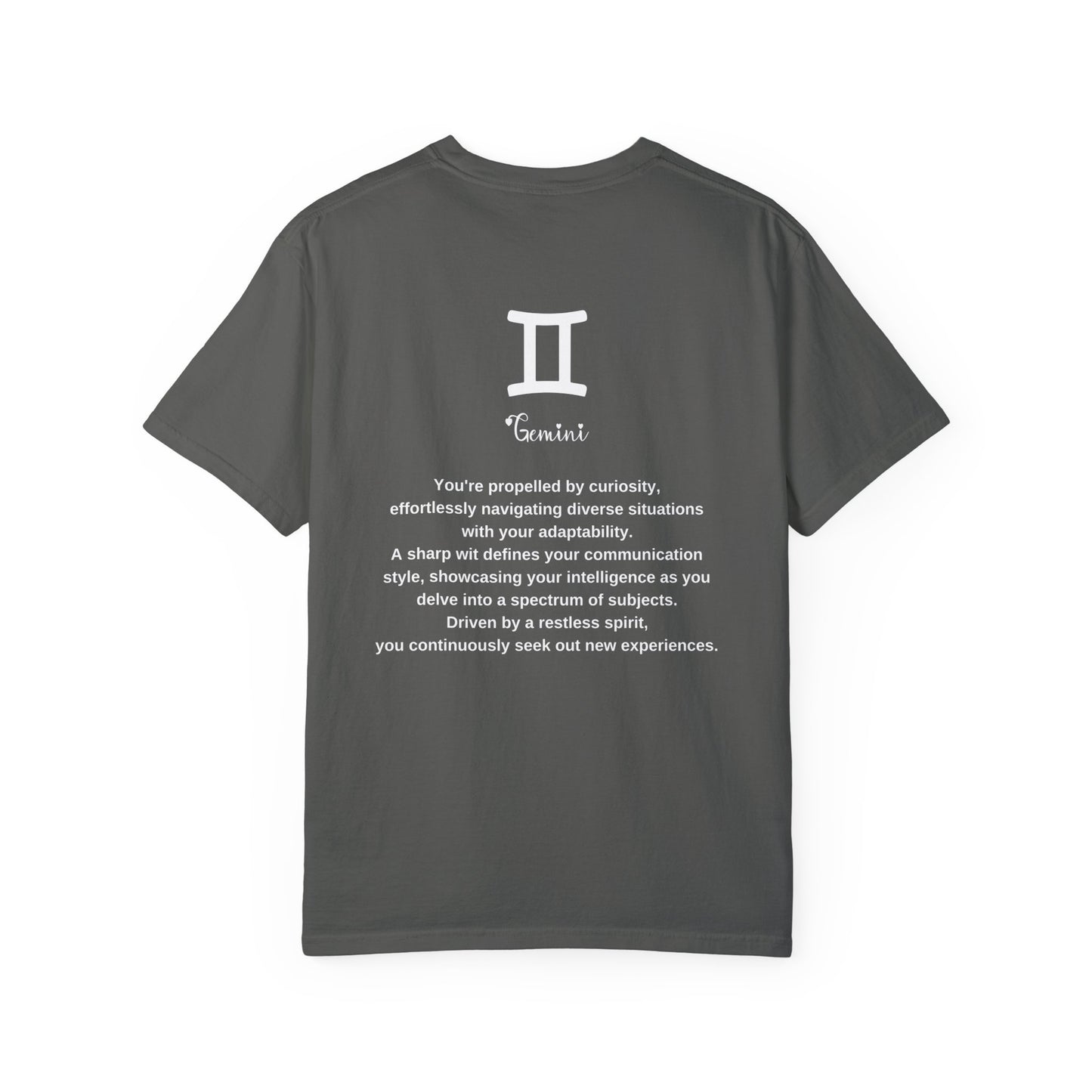 Gemini Zodiac Sign Comfort Colors T-Shirt