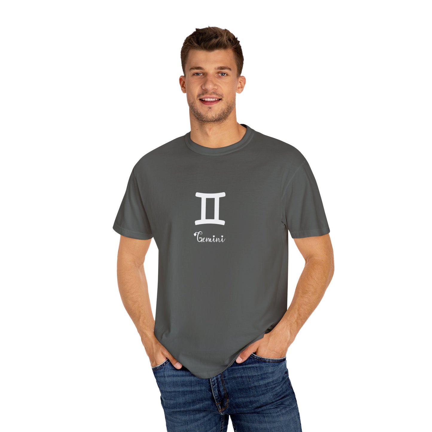 Gemini Zodiac Sign Comfort Colors T-Shirt