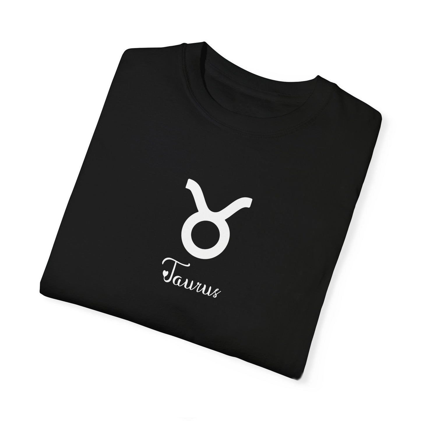 Taurus Zodiac Sign Comfort Color T-Shirt