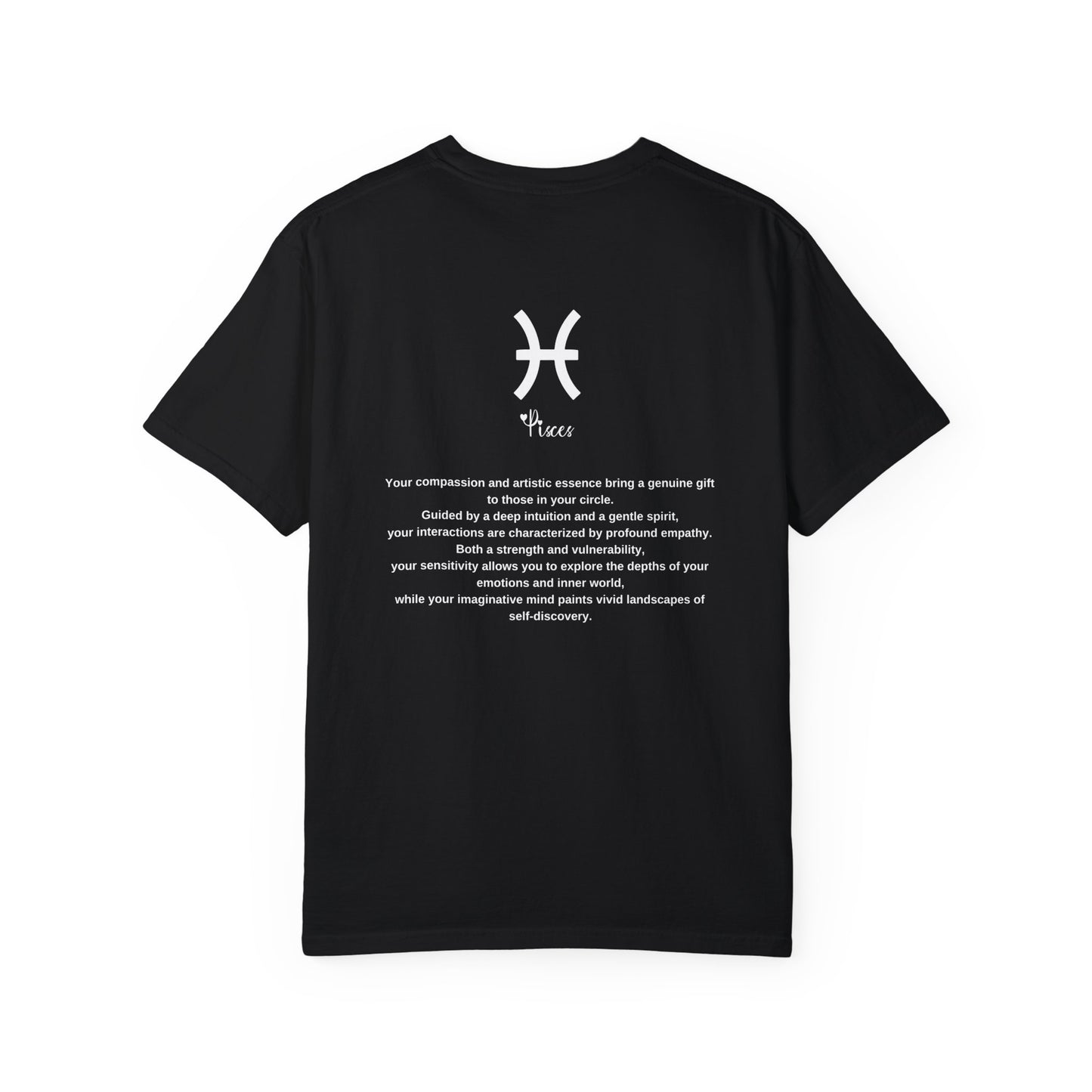 Pisces Zodiac Sign Comfort Colors T-Shirt