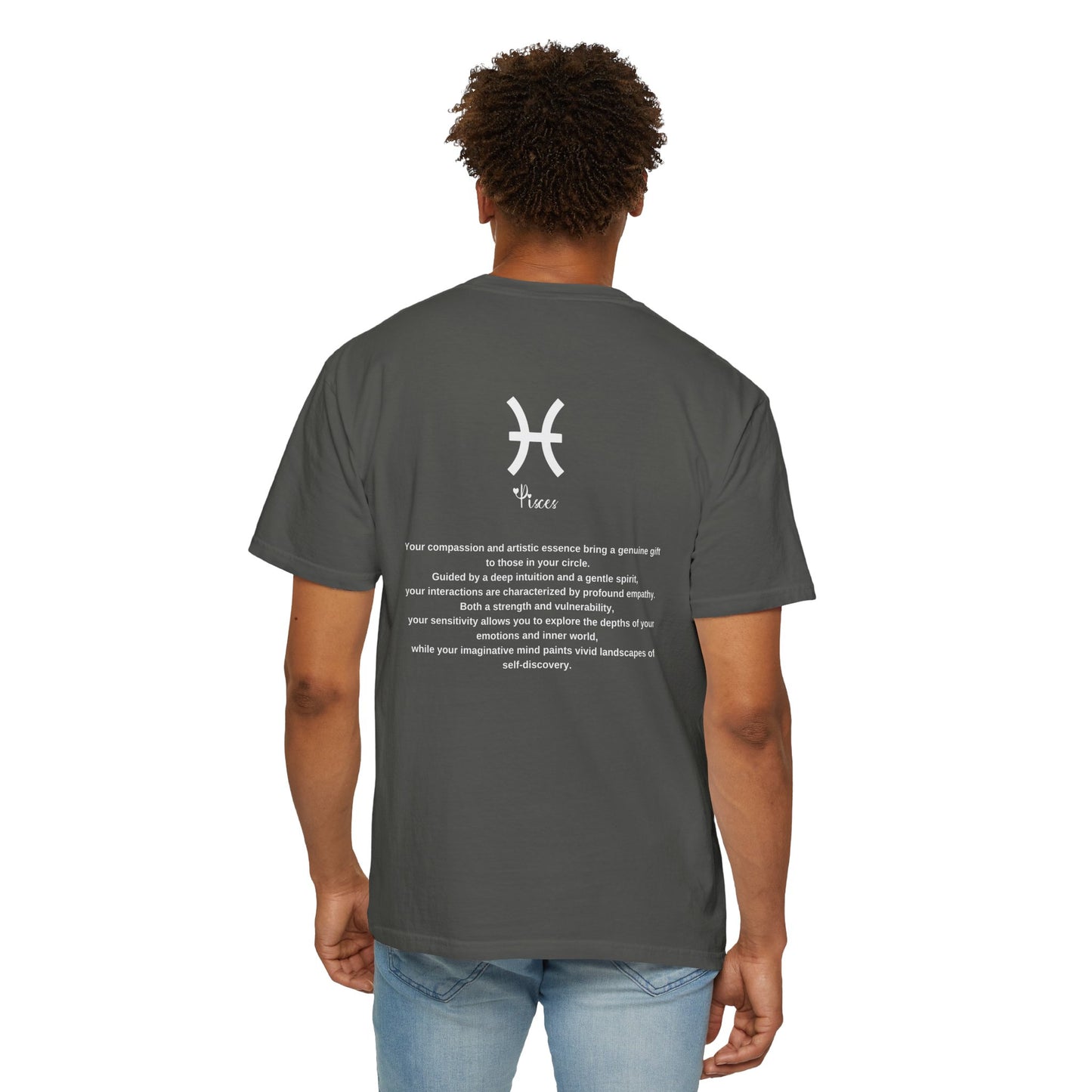 Pisces Zodiac Sign Comfort Colors T-Shirt