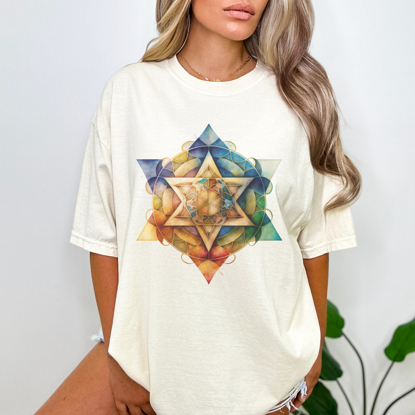 Sacred Geometry Comfort Colors T-Shirt