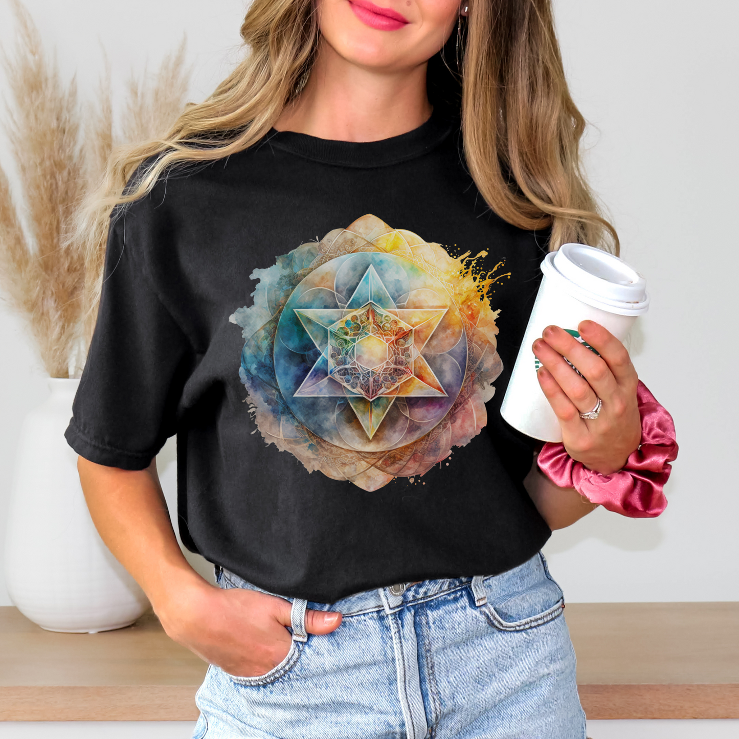 Sacred Geometry Comfort Colors T-Shirt