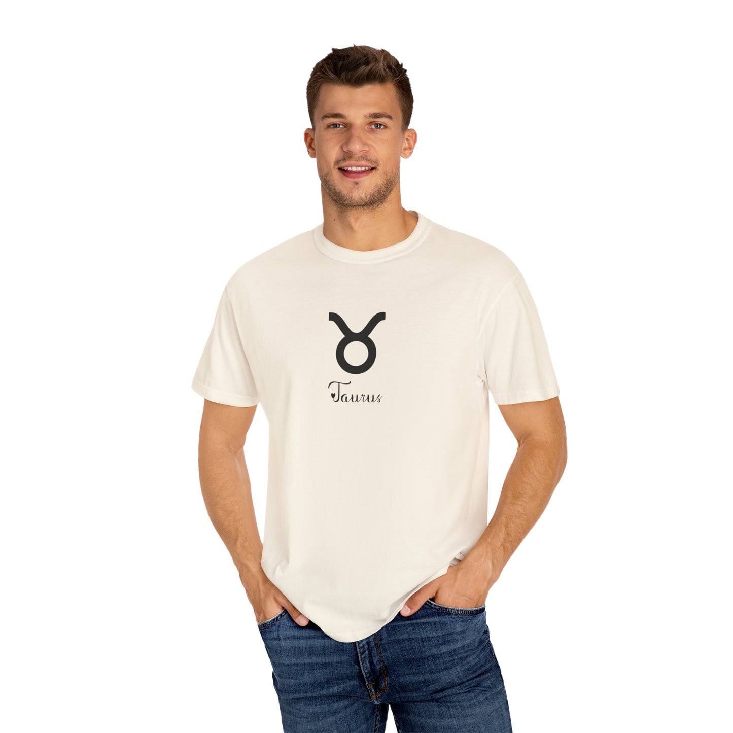 Taurus Zodiac Sign Comfort Colors T-Shirt