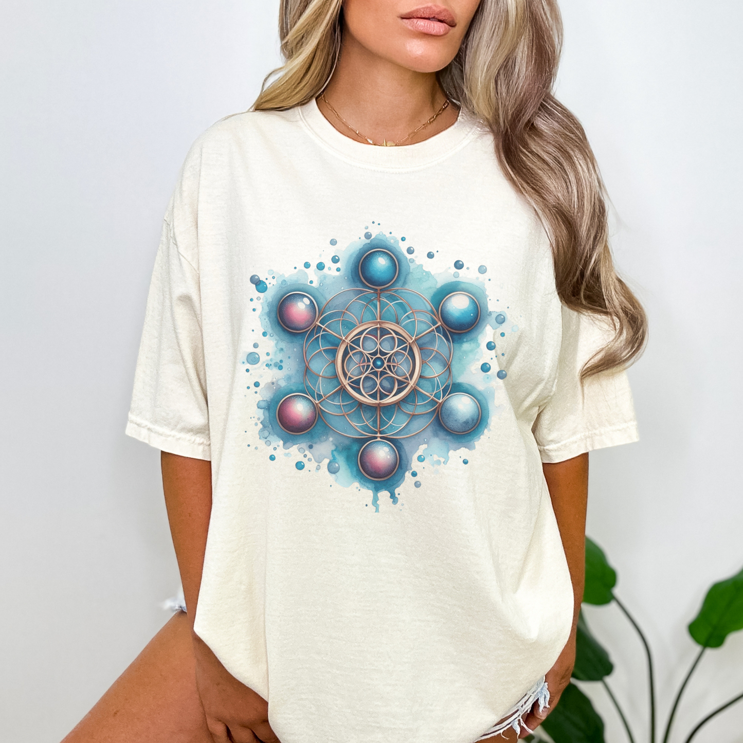 Sacred Geometry Comfort Colors T-Shirt