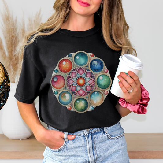 Sacred Geometry Comfort Colors T-Shirt