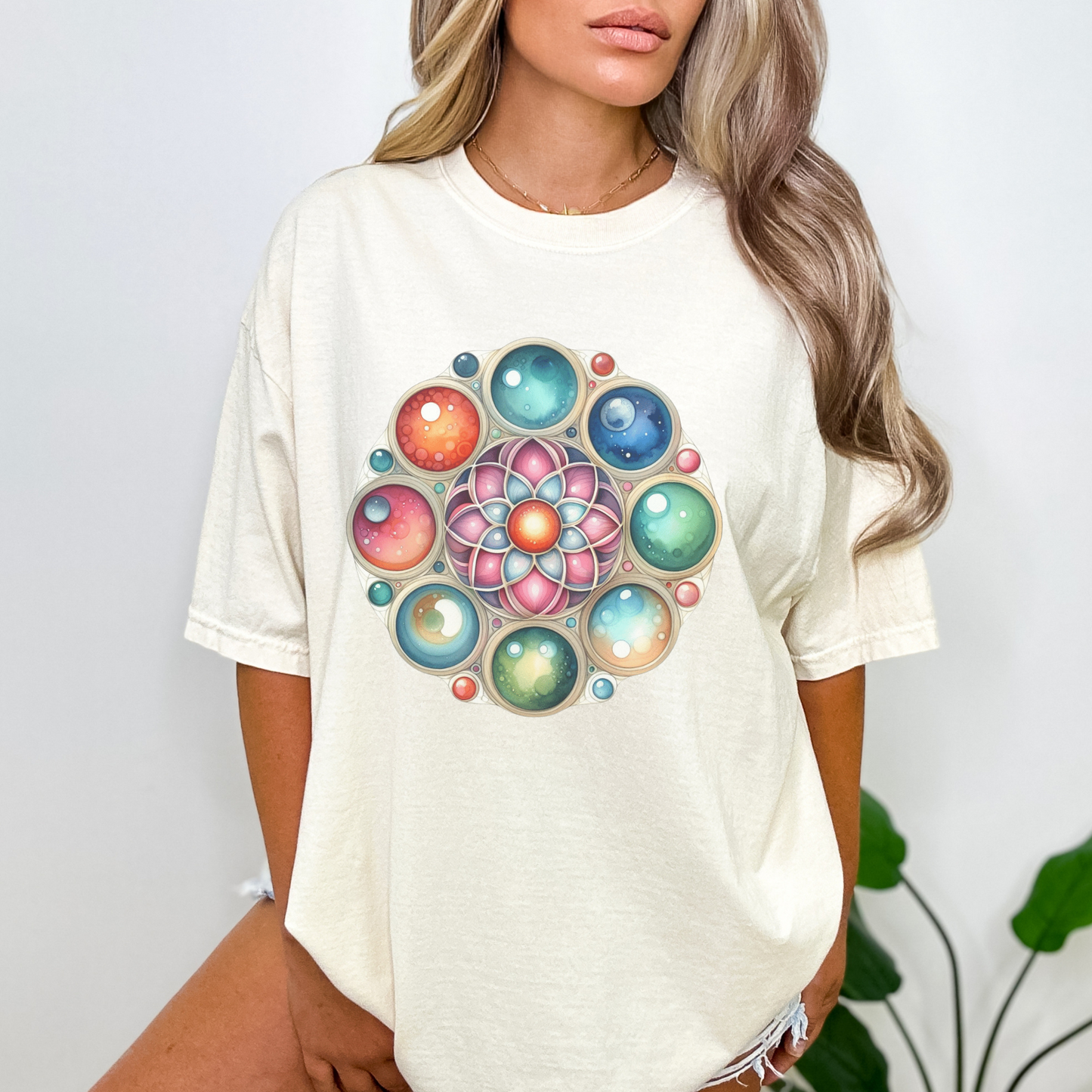 Sacred Geometry Comfort Colors T-Shirt