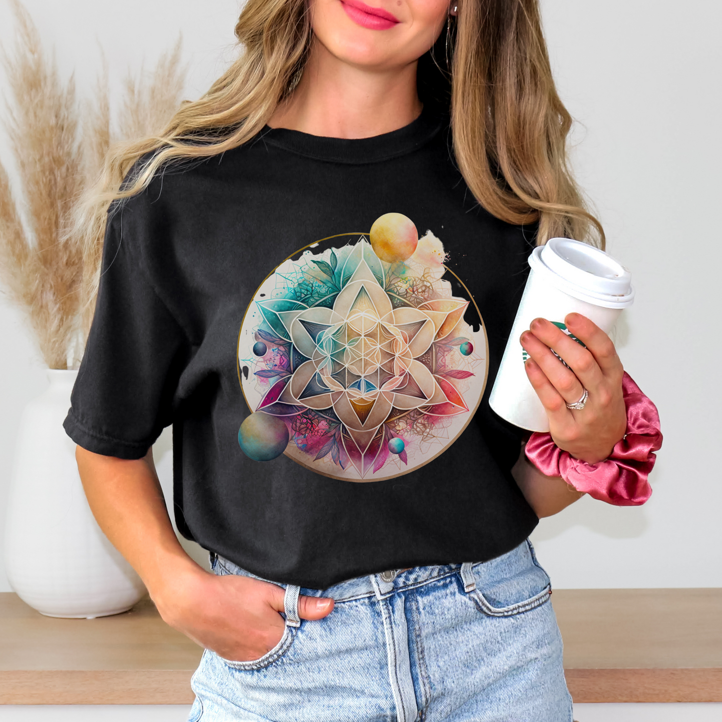 Sacred Geometry Comfort Colors T-Shirt