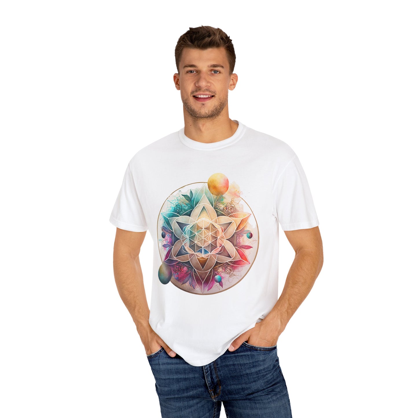 Sacred Geometry Comfort Colors T-Shirt