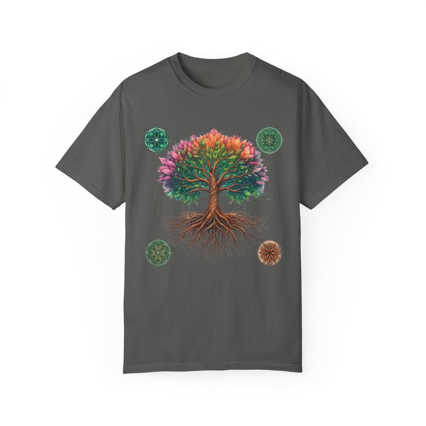 Sacred Tree Sacred Geometry Comfort Colors T-Shirt