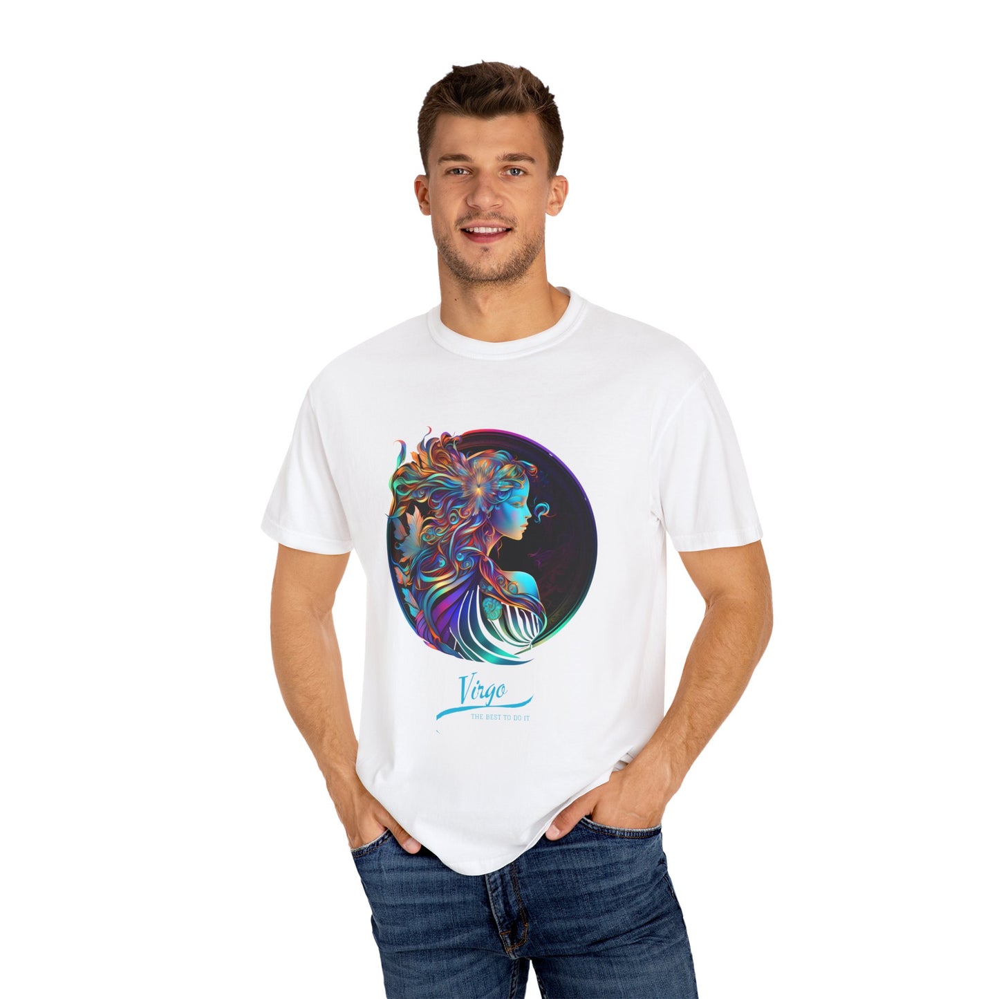 Fantasy Virgo Zodiac Sign Comfort Colors T-Shirt 2.0