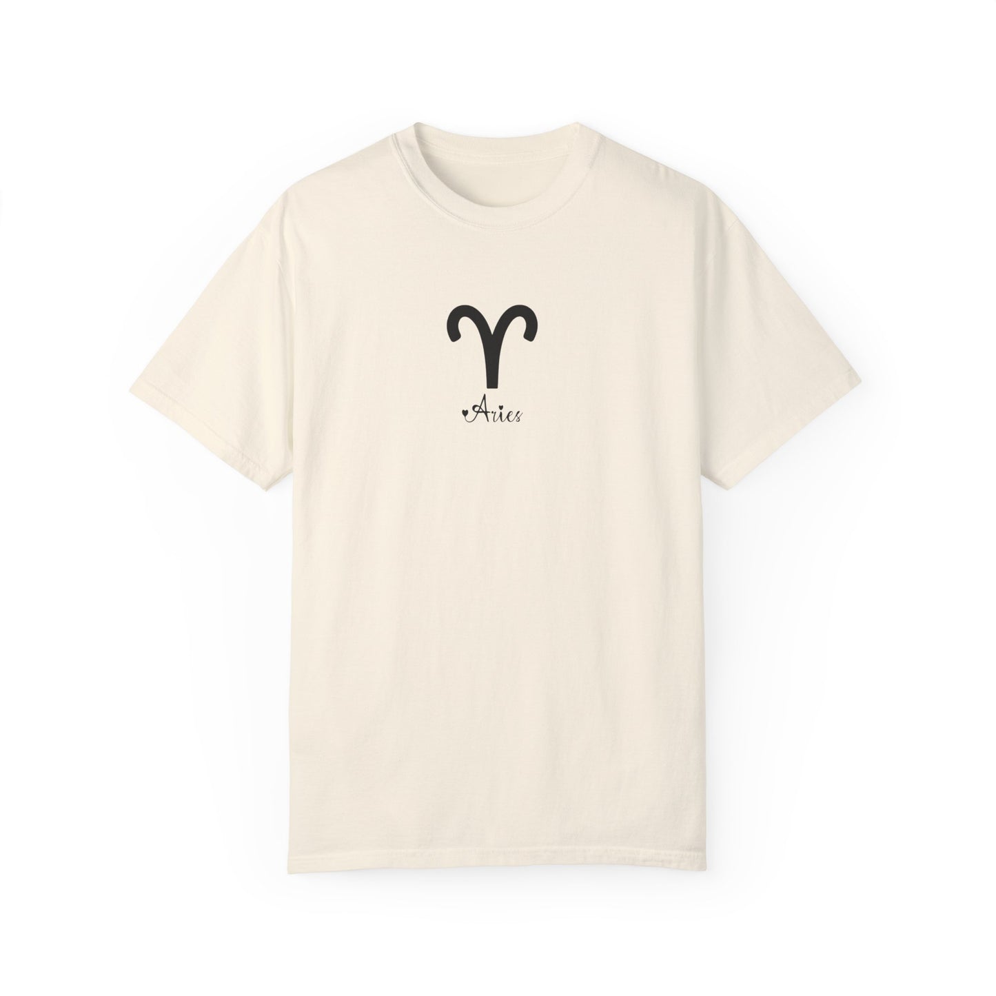 Aries Zodiac Sign Comfort Colors T-Shirt