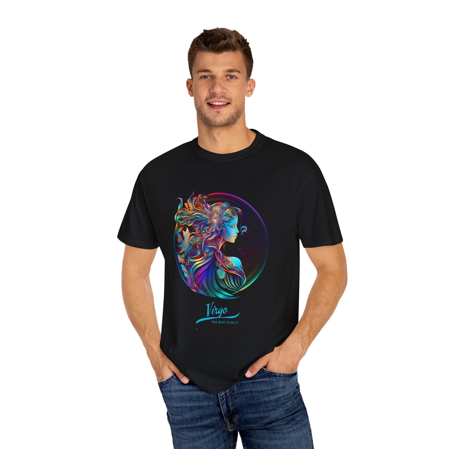 Fantasy Virgo Zodiac Sign Comfort Colors T-Shirt 2.0