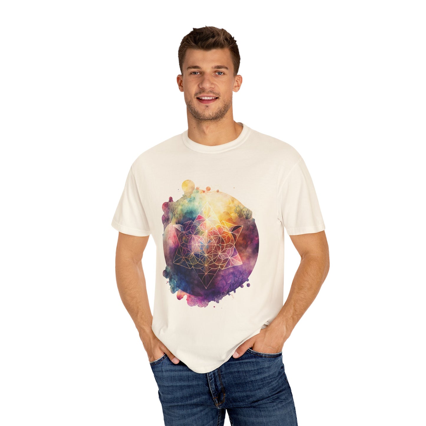 Sacred Geometry Comfort Colors T-Shirt