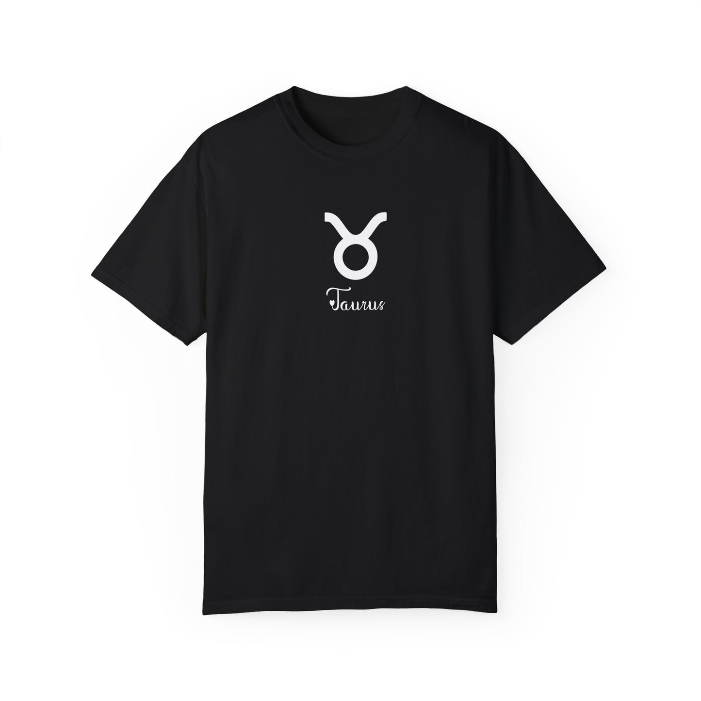 Taurus Zodiac Sign Comfort Color T-Shirt