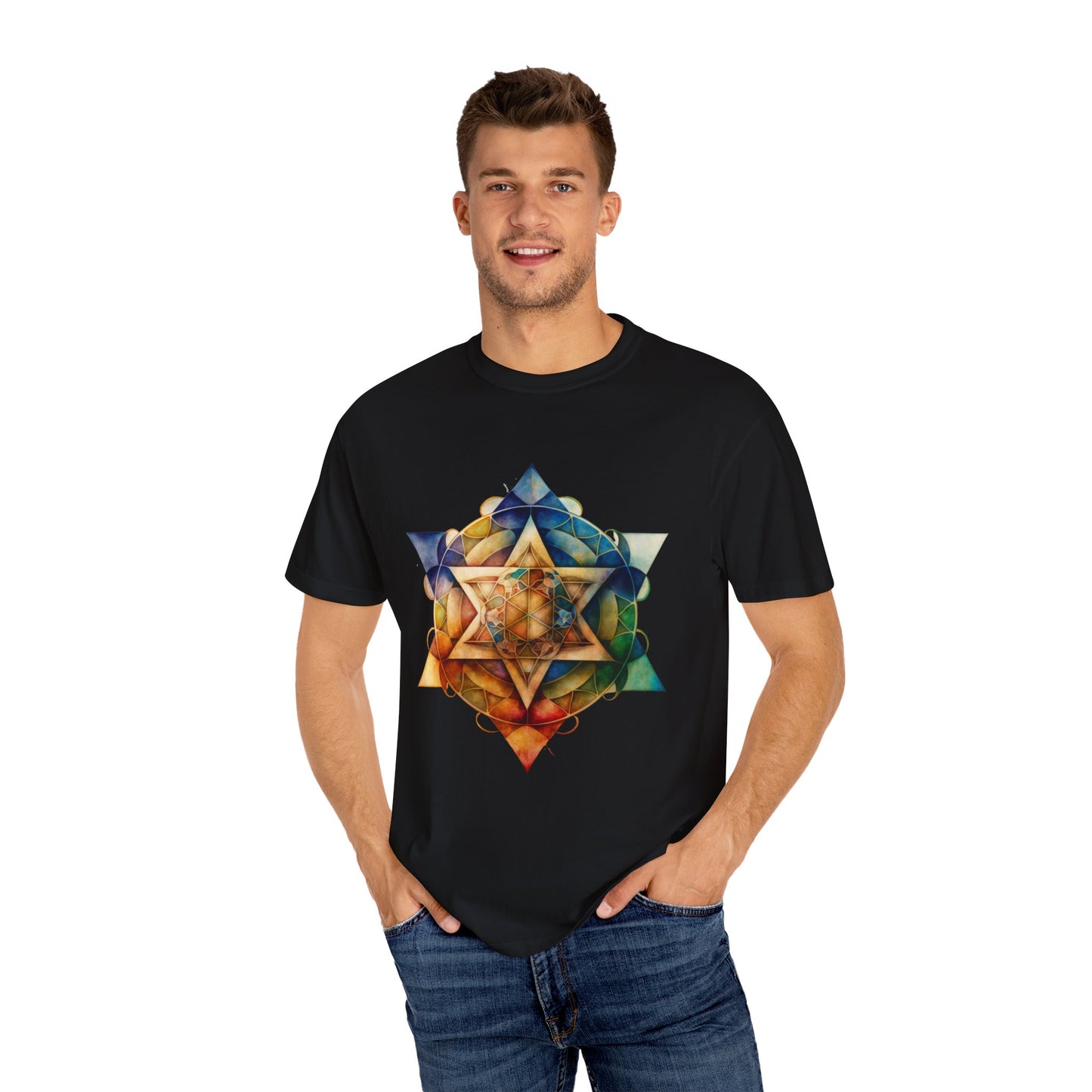 Sacred Geometry Comfort Colors T-Shirt