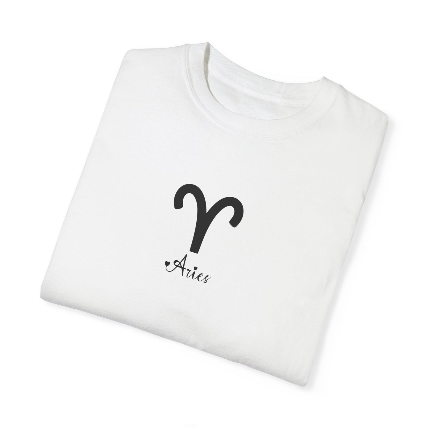 Aries Zodiac Sign Comfort Colors T-Shirt