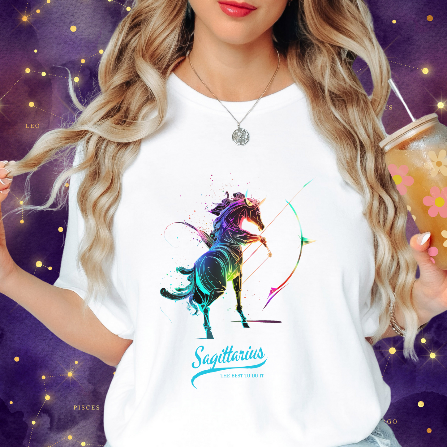 Fantasy Sagittarius Zodiac Sign Comfort Colors T-Shirt 2.0